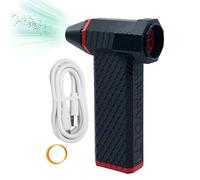 Soplador de Aire | Motor Sin Escobillas con Batería De 2600mAh para Limpieza | Soplador Sin Cable para Ordenador - para Exteriores Hogar Coche Mujeres Hombres Adultos Niños Mayores