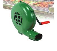 Soplador De Aire para Barbacoa Blacksmith Forge con Manivela - Ventilador Manual Doméstico De Alta Resistencia, Aspas Metálicas, con Herramienta De Manivela(350W)