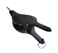 Soplador de aire para chimenea, fuelle de chimenea, herramienta de fuelle de camping, boquilla manual para soplador de chimenea, bomba de fuelle portátil con correa para cocinar al aire libre