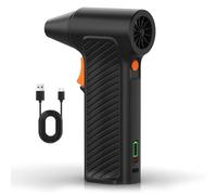 Soplador de aire para secadora de coche, plumero de aire eléctrico, soplador de hojas inalámbrico, turbocompresor de mano de 110000 rpm, herramienta multifuncional de limpieza del hogar para