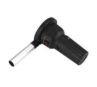 Soplador de Aire Portátil con Batería para Ventilador de Barbacoa, para Acampar Al Aire Libre, Picnic, Parrilla de Carbón, Barbacoa