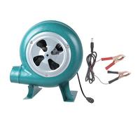 Soplador de aire portátil de 12 V 30 W/40 W/60 W/80 W para barbacoa de viaje al aire libre, herramienta de soplador de motor portátil, estufa multifunción para el hogar para camping, carcasa de metal