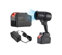 Soplador de aire portátil portátil eléctrico recargable | Ventilador portátil de 19000 rpm, limpiador de polvo para granja, césped, patio trasero, coche, camping, interior y exterior