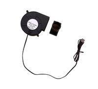 Soplador de aire sin escobillas de velocidad variable con doble rodamiento de bolas para un arranque eficiente en chimeneas y ventilador de barbacoa