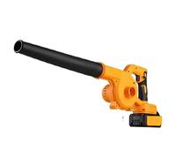 Soplador de aire Soplador potente de doble propósito recargable sin escobillas con aspiradora doméstica ajustable de 6 velocidades for hojas de otoño