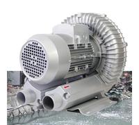 Soplador de anillo de vórtice de alta presión monofásico, soplador de anillo de vórtice de alta presión, aleación de aluminio, 2980 rpm, acabado de pintura resistente al desgaste, para aireación de