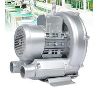 Soplador de Anillo de vórtice de Alta presión, turboventilador regenerativo, para soplado de Aire para aireación de Aguas residuales, Estanque de Peces de Acuario(750W)