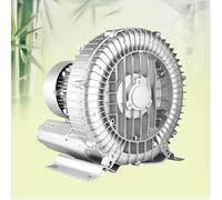 Soplador de anillo Vortex de alta presión - Bomba de vacío industrial de 0,33-0,74 HP for soplado y succión(750W/1.01HP)