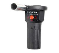 Ecoodisk Soplador de Barbacoa de 1 Pieza, Ventilador de Barbacoa portátil eléctrico, Ventilador de Barbacoa con batería de Mano/Herramienta de Encendido para Acampar al Aire Libre.