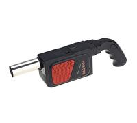 Soplador de barbacoa de electricidad para camping, ventilador de barbacoa eléctrico portátil de mano Soplador de aire para picnic al aire libre - Herramienta de cocción a la parrilla (negro)