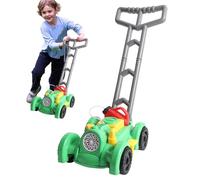 Soplador De Burbujas para Cortacésped - Juguetes De Verano para Empujar Al Aire Libre En El Patio Trasero con Luz Y Sonxido | Creador De Xpara, Entretenimiento para Días Soleados,