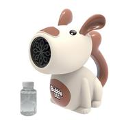 Soplador De Burbujas Portátil Manual Tipo manivela con Forma Perro Animado