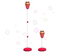 Soplador de burbujas, - sturdy de alto rendimiento compacto con música 2 1, juego automático al aire libre, juguete para niños batería adecuado | Multipurpose Outdoor Indoor Utility premium