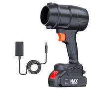 Soplador de césped inalámbrico, hoja eléctrica portátil, potente secador de coche y limpiador de nieve, sopladores de aire para patio, cuidado, patio, jardín, entrada, garaje, computadora, accesorios