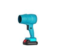 Soplador de coche, Ventilador Turbo De Mano Con Colector De Polvo De Aire Comprimido, Miniventilador, Colector De Polvo Eléctrico Multifunción, Herramienta De Limpieza ,Alta potencia de succión(Blue)