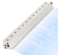 Soplador de cuchilla de aire de alto rendimiento: cuchilla de aire for soplado de polvo de aleación de aluminio con interfaz de rosca de 1/4"(800mm)
