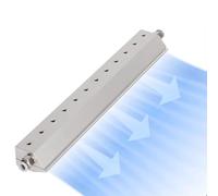 Soplador de cuchillo de aire, hoja de aire que sopla el polvo con interfaz de rosca, soplador de aleación de aluminio para línea de producción industrial, compatible con compresor de aire