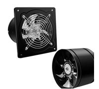 Soplador de flujo axial a prueba de explosiones, ventilador de escape de pared de alta velocidad para taller industrial, cocina, ventilación de baño, bajo ruido