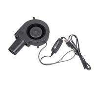 Soplador de flujo de aire fuerte de 3800 rpm, USB, 5 V, equipo de camping, proyectos de metalurgia, control de llama, ventilador de barbacoa, USB