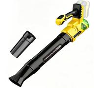 Soplador de Hojas a Batería Sopladora de Hojas Compatible con Dewalt 18v | 20v sin baterías Motor Brushles Ligero soplador de aire potente 3 Velocidades 850CFM para jardín terraza y Entrad