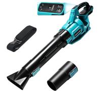 Soplador de Hojas a Batería Sopladora de Hojas compatible con Makita 18V | sin baterías soplador de aire potente 5 Velocidades con Motor Brushles 850CFM Ligero para jardín terraza y Entrada