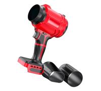 Soplador de hojas con motor sin escobillas industrial de 40000 RPM con 2 boquillas intercambiables Diseño inalámbrico portátil Soplador inalámbrico de grado industrial