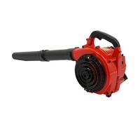 Soplador de hojas de gasolina de 25,4 cc, 0,75 kW, aspirador de hojas de 2 | Motor de 25,4 cm³, depósito de 0,9 L, flujo de aire de 275 CFM, incluye saco de recolección y manguera combinada