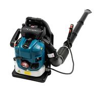 Soplador de hojas de gasolina de 4 tiempos, 75,6 cc | Depósito de combustible de 1,9 l, motor de gasolina, soplador de jardín, arranque manual, velocidad ajustable