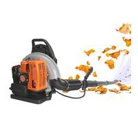 Soplador de hojas de mochila a gas, tanque de combustible de 1.9 L, diseño ergonómico, correa de hombro ajustable para el cuidado del césped y limpieza de carreteras, potente fuerza de viento