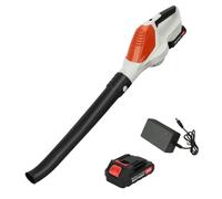 Soplador de hojas inalámbrico 210 km/h, 180 CFM, 5 velocidades ajustables | Soplador de batería de 21 V, motor 16500 RPM, ligero 1,8 kg, para terrazas, garajes, entradas y jardines domésticos