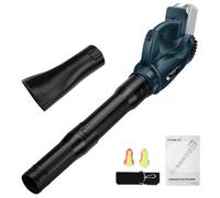 Soplador de hojas inalámbrico compatible con sistema Bosch Professional de 18 V, batería GBA/CORE/ProCORE/AMPShare 18 V, 6 velocidades, soplador de hojas eléctrico sin escobillas, para cuidado del