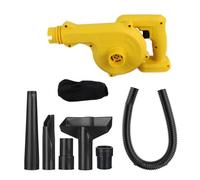 Soplador de hojas inalámbrico de 100 CFM con batería para batería de 18 V 18650, colector de aire eléctrico de mano, soplador pequeño