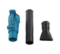 Soplador de Hojas inalámbrico eléctrico de 18 V con Control de 6 velocidades, Tubos de 2 Secciones, soplador de Mano liviano para el Cuidado del césped, Patio, Nieve, escombros y