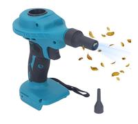 Soplador de Hojas Inalámbrico, Energía Eólica de 8 Niveles, Multiusos, Pequeño Soplador Recargable, Sopladores de Mano con 2 Boquillas, para Interfaz BL1830B-2 BL1850-2