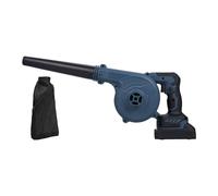 Soplador de Hojas inalámbrico Motor sin escobillas de 20 V Soplador y Aspirador eléctrico 2 en 1 6 Modos de Velocidad Portátil liviano para el Cuidado del césped Soplado de Hojas (Enchufe Europeo y 1