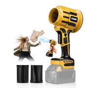 Soplador de hojas inalámbrico para batería DEWALT de 20 V, soplador de mano portátil Pro - Ventilador de chorro de mano con motor de alta velocidad para limpieza de patio, cuidado del césped, soplado