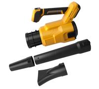 Soplador de hojas inalámbrico para Dewalt 18/20 V, turbina sin escobillas mejorada de 18500 rpm, ligero, 3 velocidades, soplador de aire de jardín para hojas de nieve, césped, patio, limpieza de coche