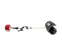Soplador de hojas manual de 52 cc, motor de 2 tiempos, 8500 U, min | Motor de 2 tiempos con 52 cc, mango de acelerador ajustable, depósito de 1 litro, longitud total de 182 cm