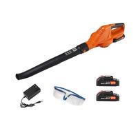 Soplador De Hojas Portátil Inalámbrico 21 V Para Un Cuidado Conveniente Del Césped Y Limpieza Aire Libre Alimentado Por Batería Para Patios Porches Soplador Hojas Inalámbrico
