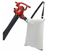 Soplador de hojas y aspiradora con bolsa de tela grande para recoger escombros sin obstrucción ni desbordamiento durante el funcionamiento (B)