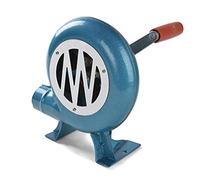 Soplador de manivela de 120 W para camping, barbacoa, hogar, fogata, senderismo, pícnic, interior/exterior, herramienta de aire para senderismo y aire