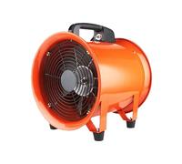 Soplador de metal axial portátil, ventilador de escape industrial para ventilación de taller