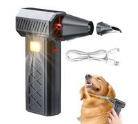 Soplador De Nieve De Turbina - Ventilador Secador De Pelo Ajustable | Deshumidificador Eliminador De Polvo De Súper Turbina | Barredor De Polvo Compacto Del Soplador De Nieve Para El Rescate Al Aire L