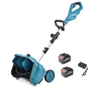Soplador De Nieve Eléctrico Inalámbrico 2026, Soplador De Nieve De 1000 W | Ancho Limpieza De 16", Profundidad De 8", Dirección De Descarga De Nieve Ajustable a ±45°, Para Vehículos, Aceras, Jardines