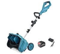 Soplador De Nieve Eléctrico Inalámbrico 2026, Soplador De Nieve De 1000 W | Ancho Limpieza De 16", Profundidad De 8", Dirección De Descarga De Nieve Ajustable a ±45°, Para Vehículos, Aceras, Jardines