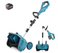 Soplador De Nieve Eléctrico Mejorado 2026, Soplador De Nieve Inalámbrico | Ancho Limpieza De 40 Cm, Profundidad De 20 Cm, Dirección De Descarga De Nieve Ajustable a ±45°, Para Entradas De Vehículos