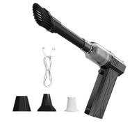 Soplador de nieve portátil: potente limpiador de polvo, eliminación rápida de nieve, estructura de agarre ergonómica, de batería recargable | Mantiene caminos, patios, entradas para el manteni