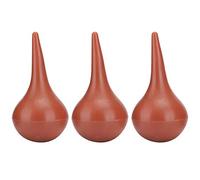 Soplador de polvo, bomba de aire de soplador de polvo de goma duradera, limpiador de bomba de aire de 3 piezas, para teléfono de reloj(Red blowing ball (pack of 3))