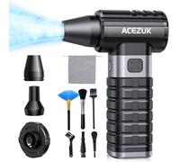Soplador de Polvo Eléctrico 200000RPM,4 Velocidades Recargable Aire Comprimido Limpieza PC con Batteria10500mAh, Soplador Aire Comprimido para Laptop, Teclado, Coche ACEZUK
