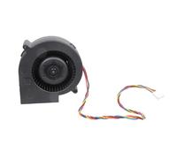 Soplador de refrigeración de 12 V 2,94 A para impresoras, equipos de red y ventilación de fogata con función de control de velocidad, ventilador turbo